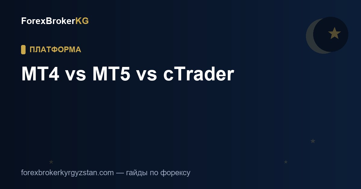 MT4 vs MT5 vs cTrader